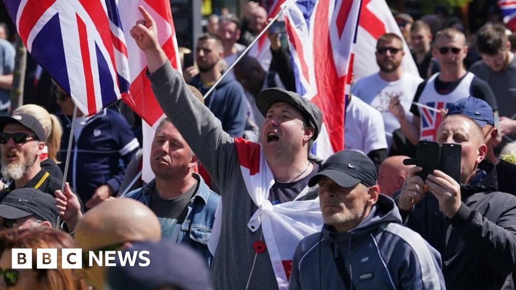 Bikers gather in Dover for illegal migrant protest