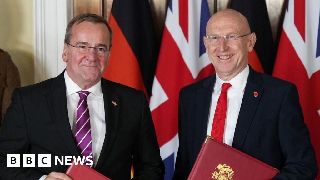 UK and Germany sign landmark ‘defence’ treaty