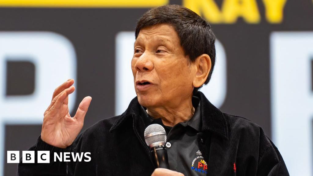 Philippine police have arrested former president Rodrigo Duterte after the