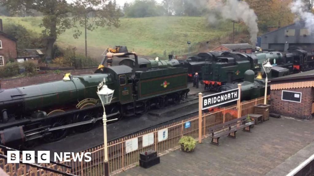 Show of support for Severn Valley Railway after embankment slide
