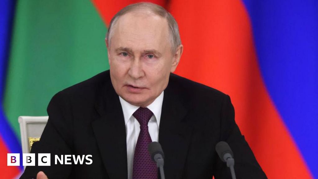 Putin sets out conditions for Ukraine ceasefire