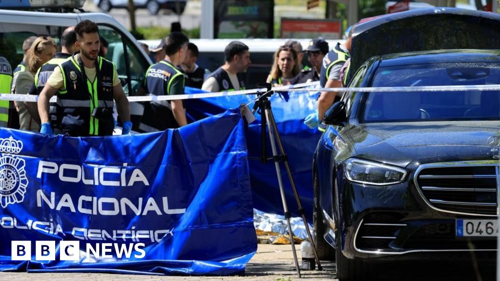 Ukrainian ex-top official shot dead outside Madrid school