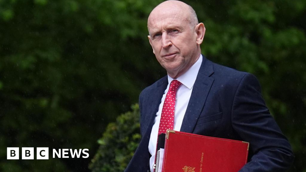 Defence Secretary John Healey's resignation letter in full