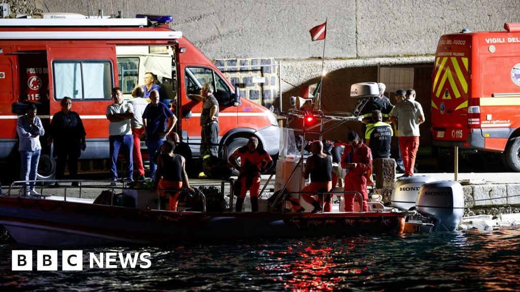 Sicily Bayesian yacht sinking - how tragedy unfolded - BBC News