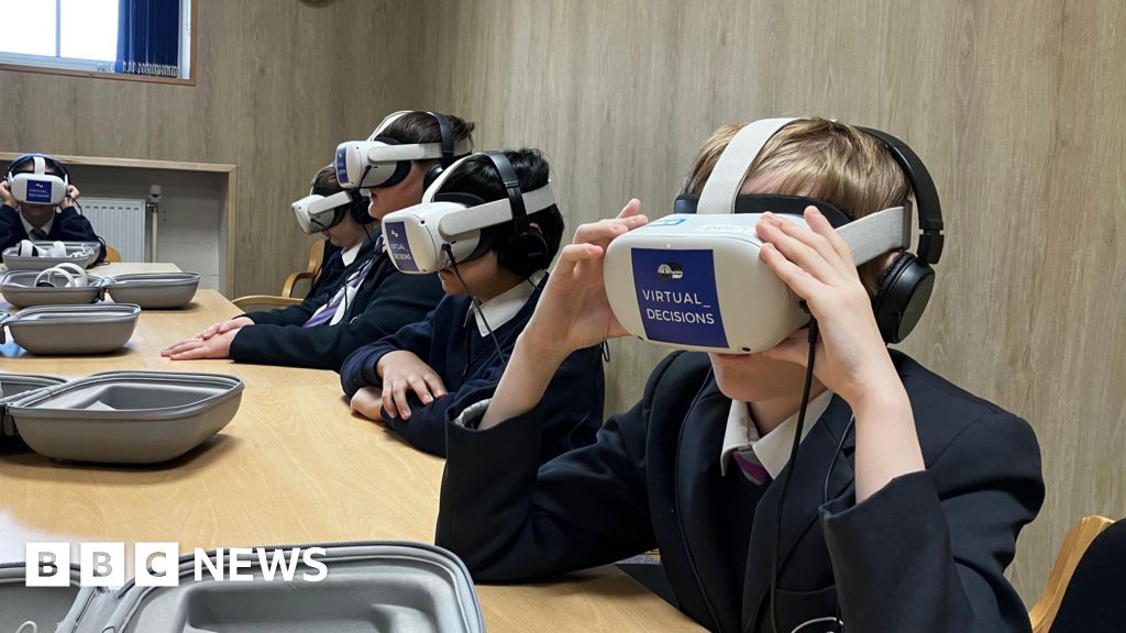 bbc.co.uk - Ethan Saunders - Police use VR to help combat youth knife crime in Staffordshire - BBC News