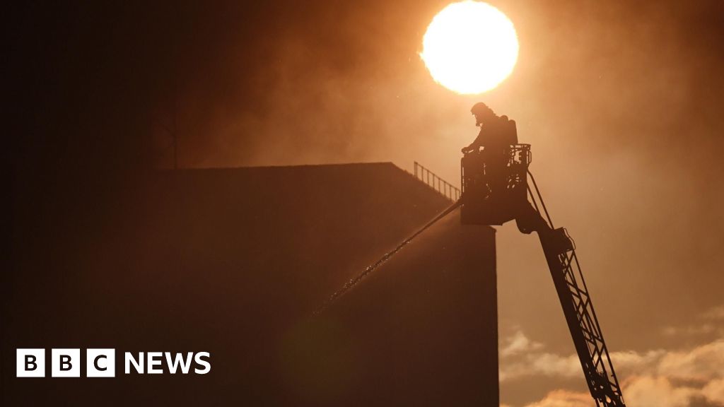 South London recycling plant fire halts commuter trains, officials investigate cause
