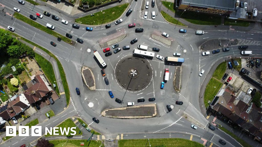 The UK’s ‘white knuckle Magic Roundabout’ named the best