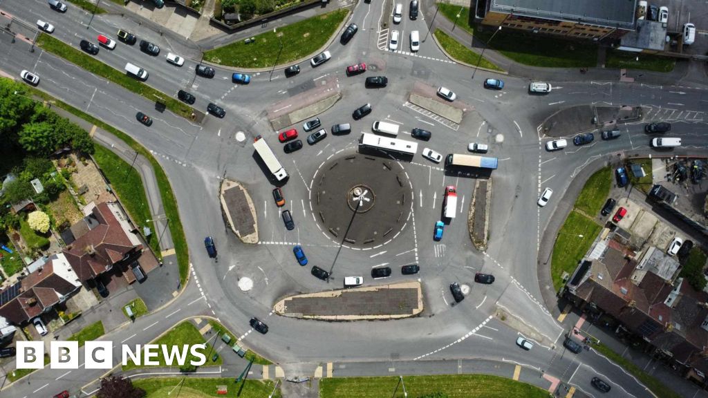 The UK s white Knuckle Magic Roundabout Named The Best BBC News The UK s white Knuckle Magic Roundabout Named The Best BBC News