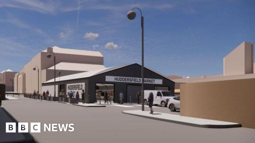bbc.co.uk - Abigail Marlow - Temporary Huddersfield market plan revealed - BBC News