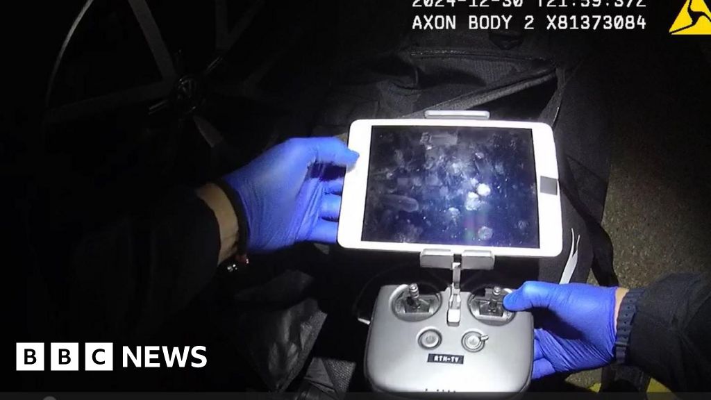 Police capture drones near high-security prison