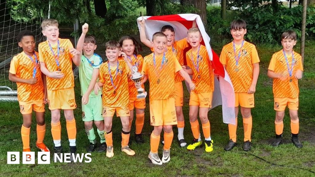 Youth footballers inspired by Ipswich Town enjoy European cup win