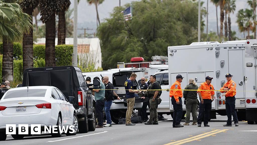 Police investigate explosion in Palm Springs, California