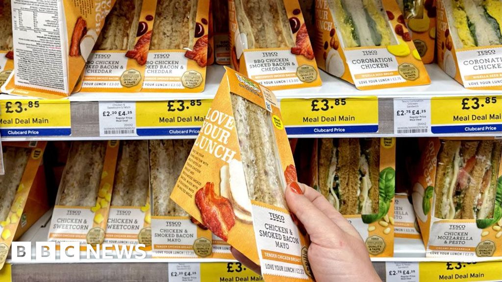 Tesco increases cost of meal deal as UK food prices continue to rise