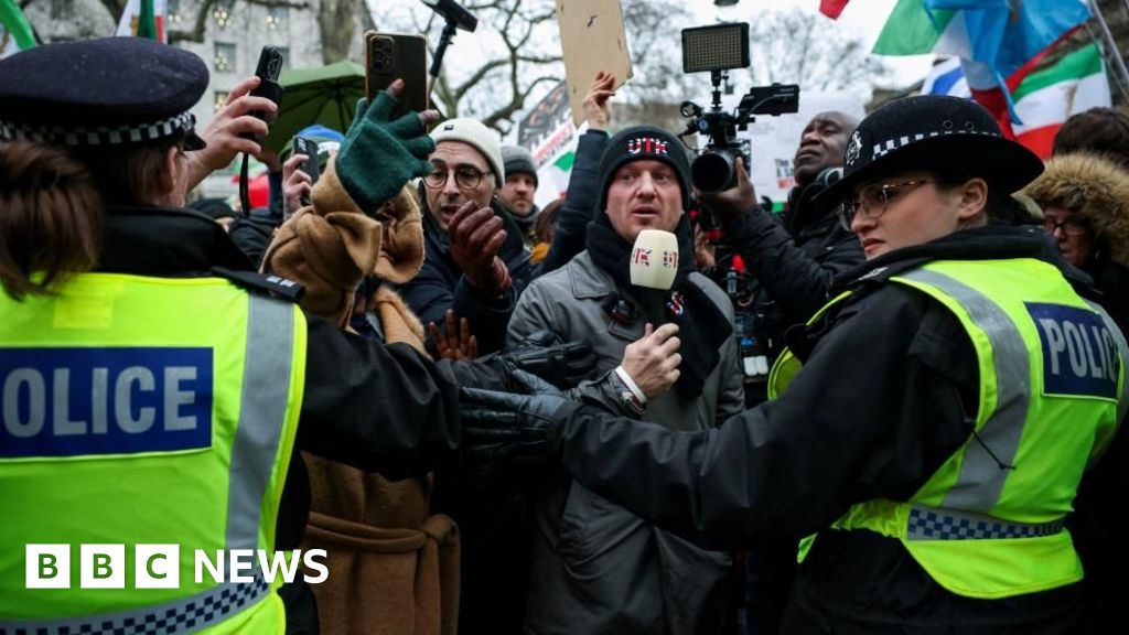 Eleven 'far-right agitators' banned from UK ahead of rally, government says