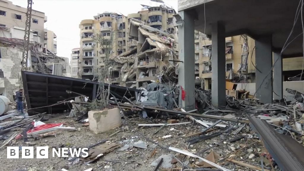 BBC sees destruction in southern Beirut suburb