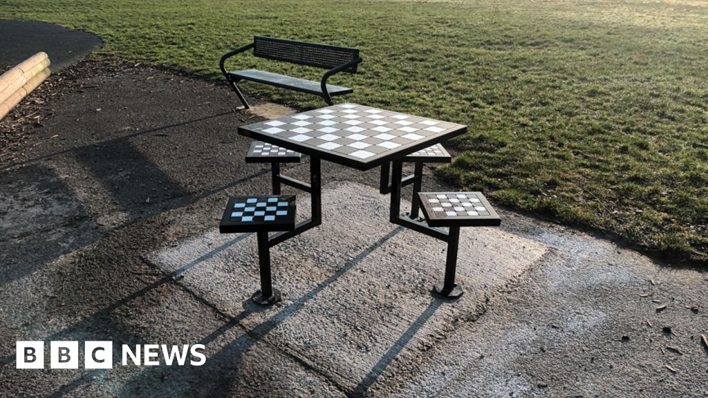 'Levelling up' £2,500 park chess tables unveiled in Cumbria