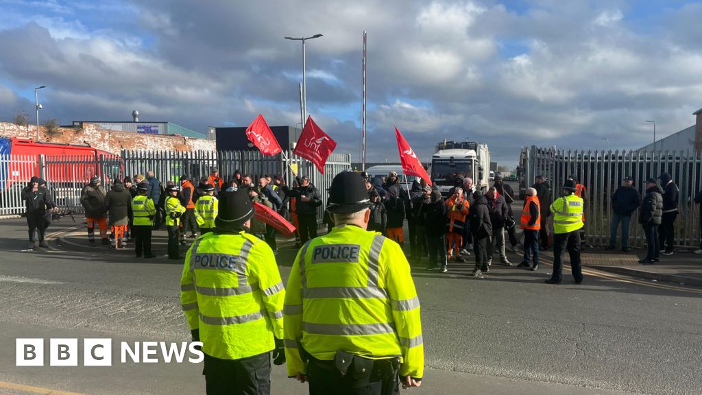 Pekerja Birmingham Bin mulai mogok habis-habisan