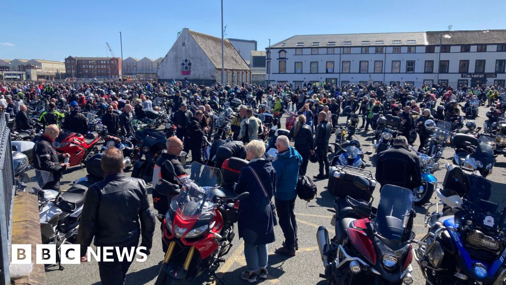 First of 20,000 Dave Myers tribute bikers finish ride