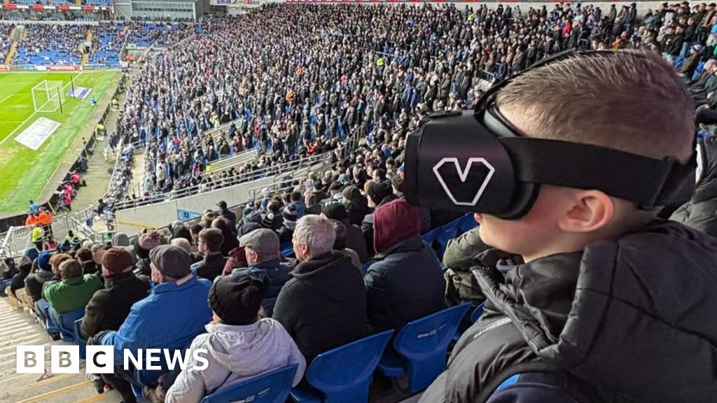bbc.co.uk - Ioan Griffiths - VR headset 'life-changing' for visually impaired football fan