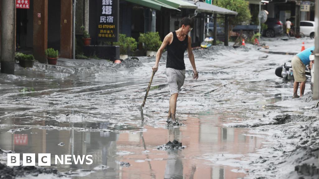 'No warning' - residents reel from deadly flood after typhoon bursts Taiwan lake