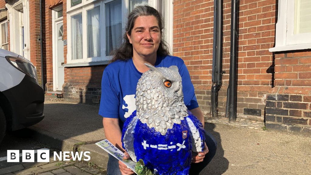 Suffolk charity ‘devastated’ after Ipswich Town statue damaged