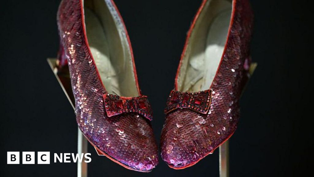 Dorothy's ruby slippers from Wizard of Oz movie to be auctioned off