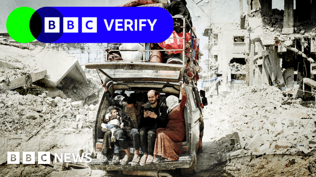 BBC Verify: Mapping Israels wave of strikes