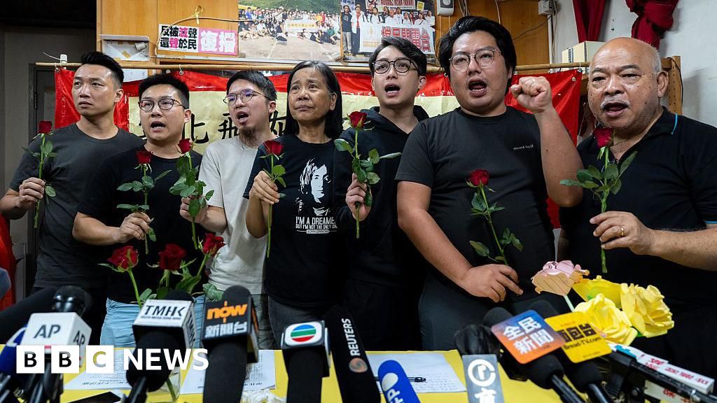 One of Hong Kong’s last major pro-democracy parties disbands