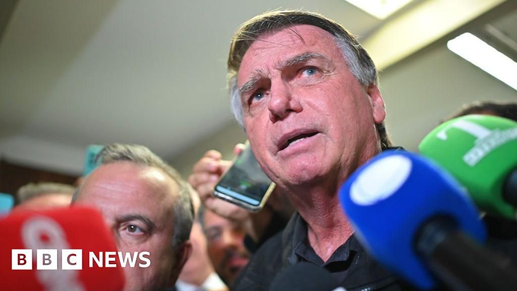 Brazil's former President Jair Bolsonaro charged over alleged coup plot