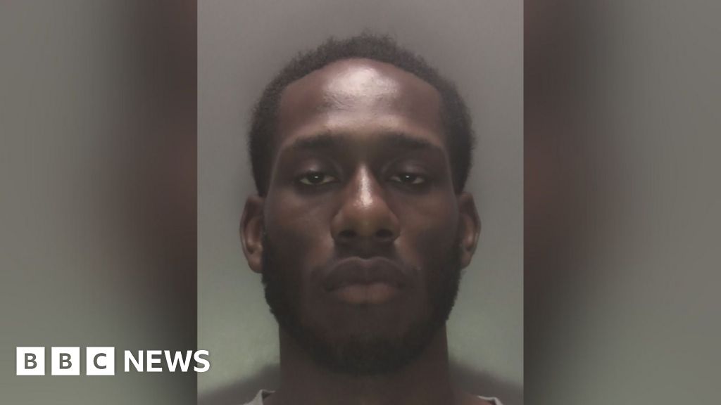 Man crashed car before murdering stranger, CCTV shows