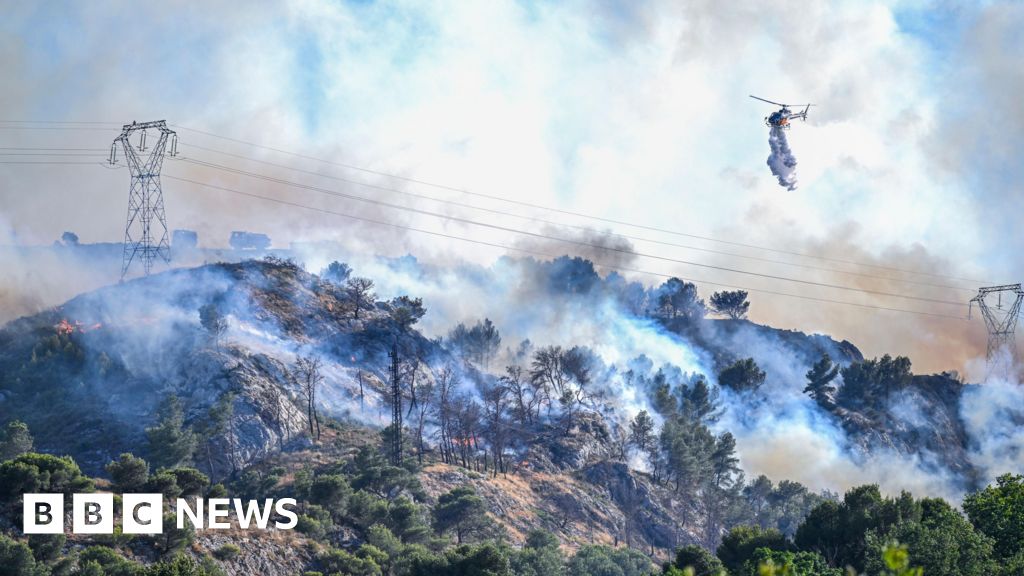 More than 100 injured as wildfire rages near Marseille
