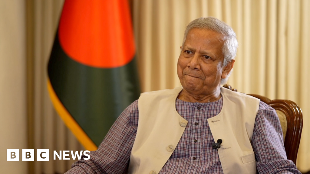 Bangladesh interim leader says he's 'dazzled' by task ahead