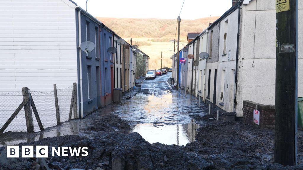 Abertillery: Collapsed coal tip led to ‘frightening’ landslip