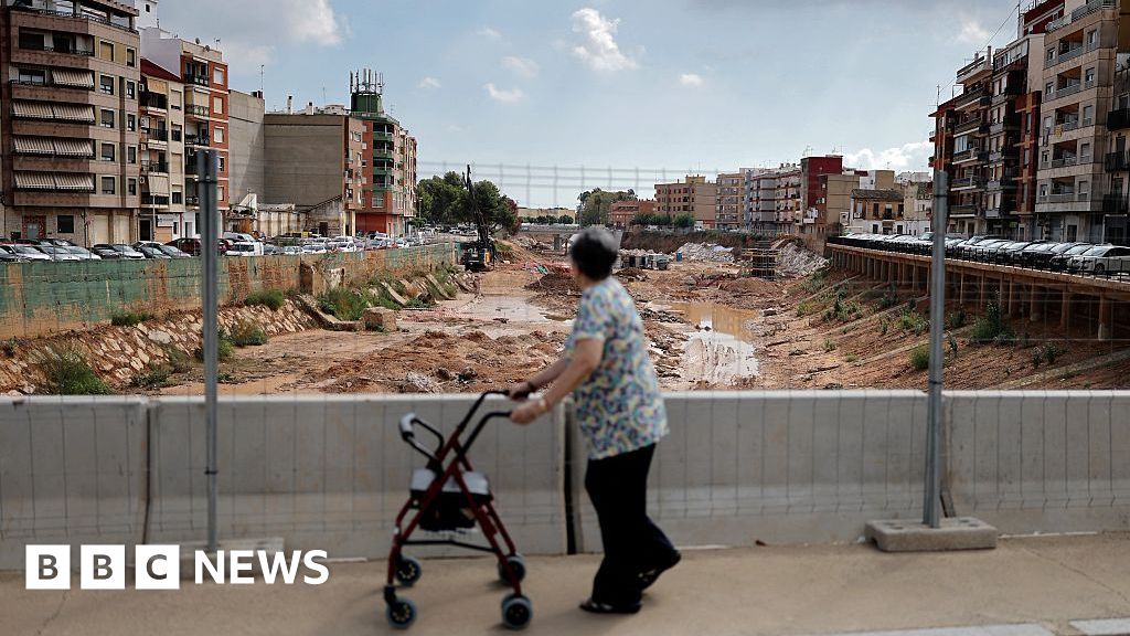 Angry Spaniards still demand answers a year after Valencia's deadly floods