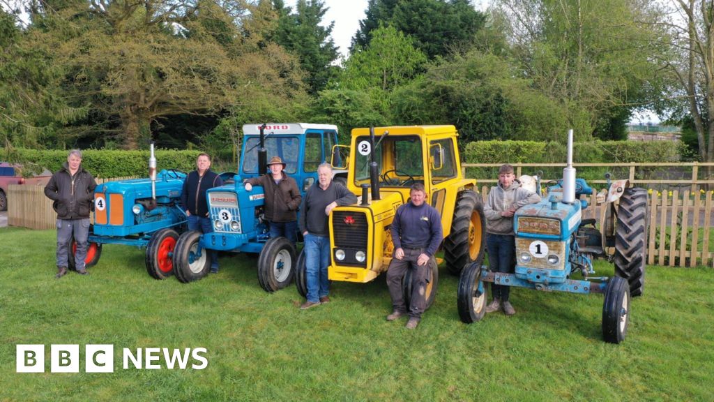 Shropshire potato merchant to travel 1000 miles by tractor for charity – BBC News