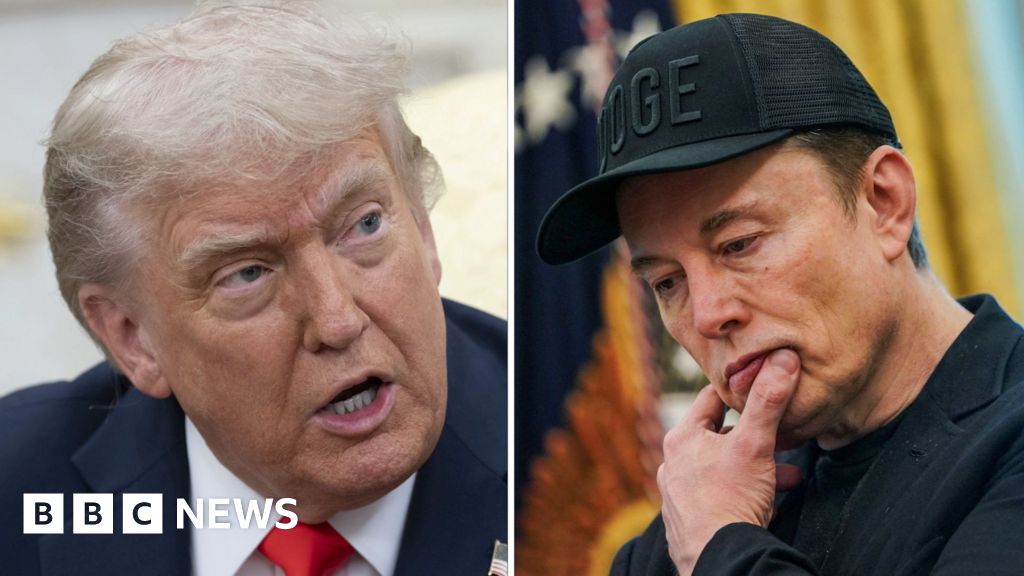 Watch: How Trump and Musk's break-up played out in real time
