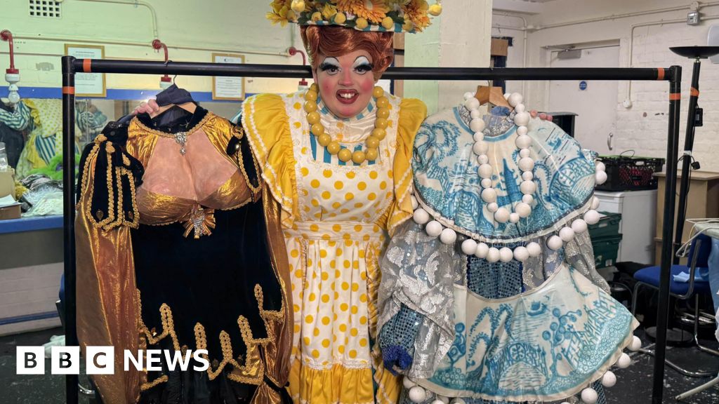 John Inman's legacy lives on through dame costumes in Weymouth