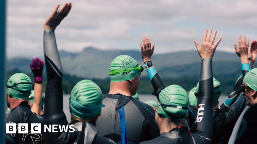Thousands complete UK's biggest open water swim