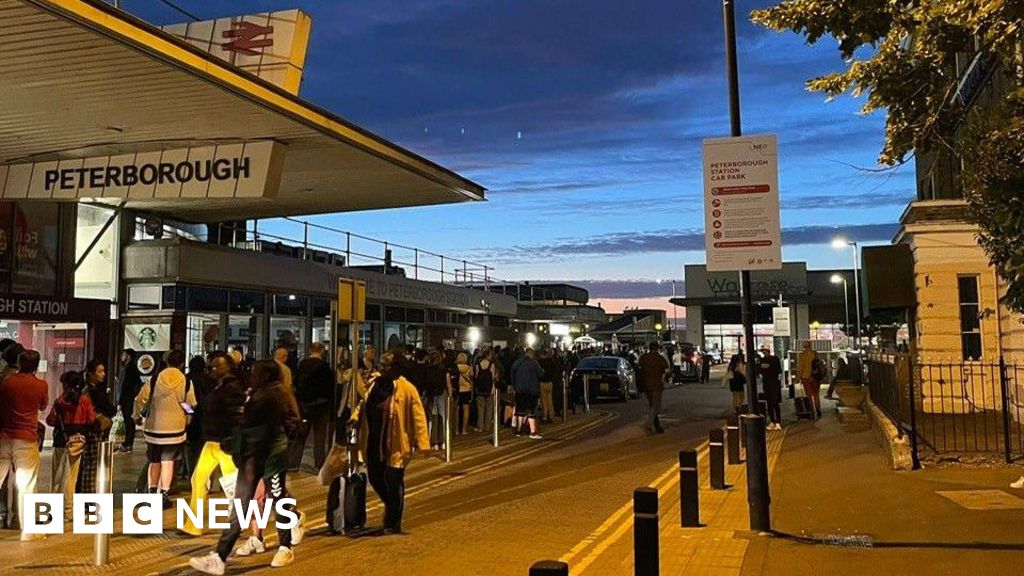 Train disruption in Peterborough, Cambridgeshire and Hertfordshire due to electric wires