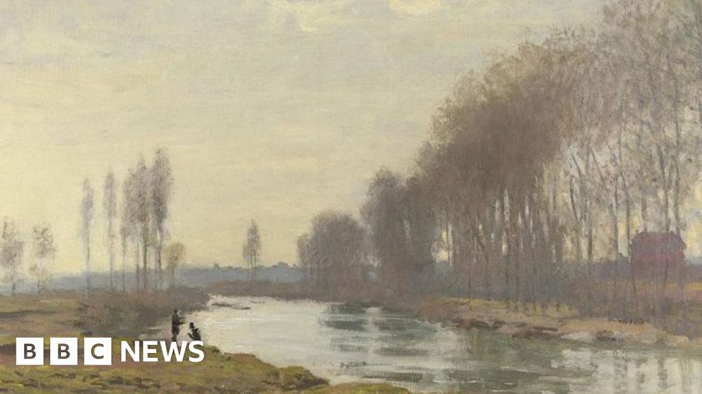 Lukisan monet untuk tur galeri bahasa Inggris termasuk hull ferens