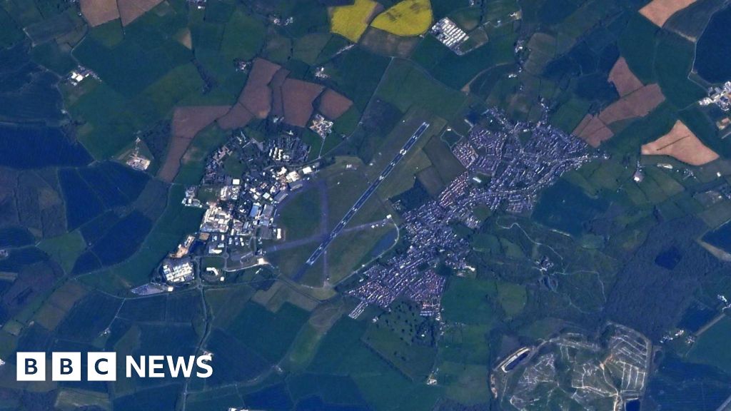 Astronaut takes photo of his university from orbit
