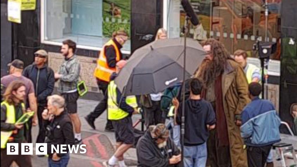 Harry Potter actors filming in London