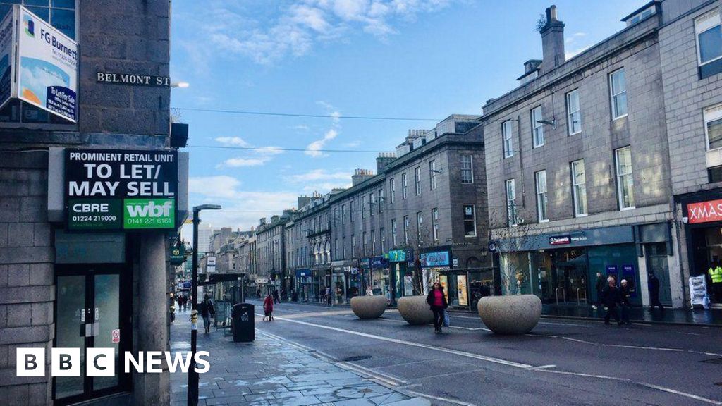 Empty Aberdeen shops ‘return to pre-Covid levels’