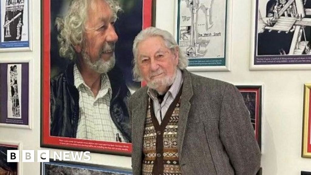 bbc.co.uk - Rebecca Brahde - Thought-provoking' artworks inspired by old Manx mines tunnels