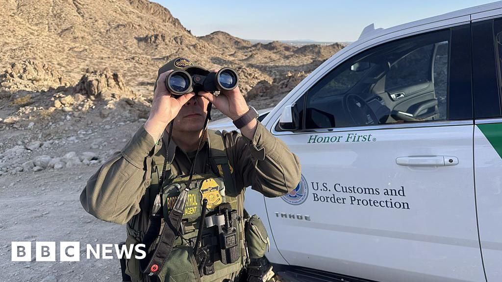 'Chaos has gone' - quiet streets on Texas border after Trump crackdown