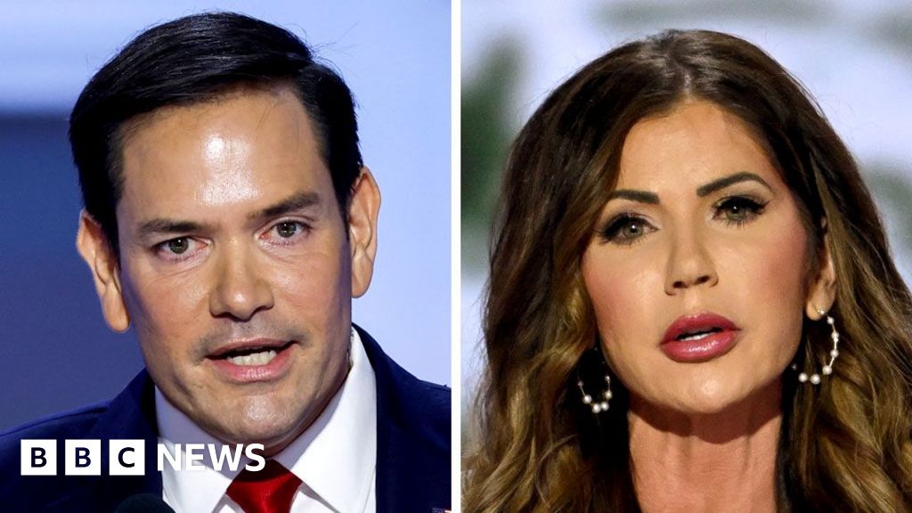 Trump lining up Marco Rubio and Kristi Noem for top jobs