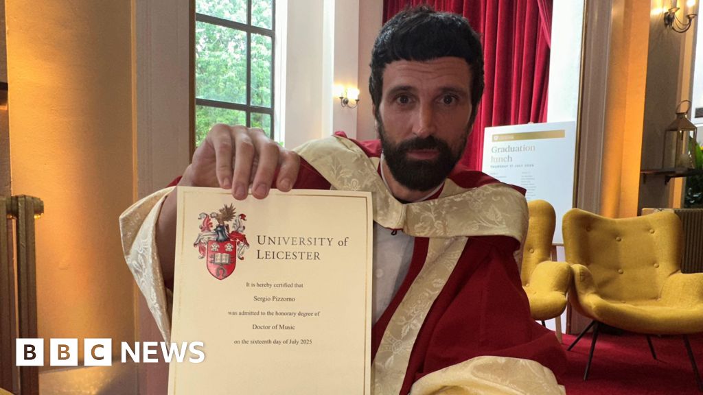 Kasabian Co-Founder Serge Pizzorno Receives Honorary Music Doctorate in Leicester