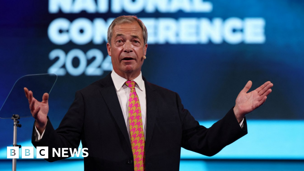 Bigots not welcome in Reform UK, says leader Nigel Farage