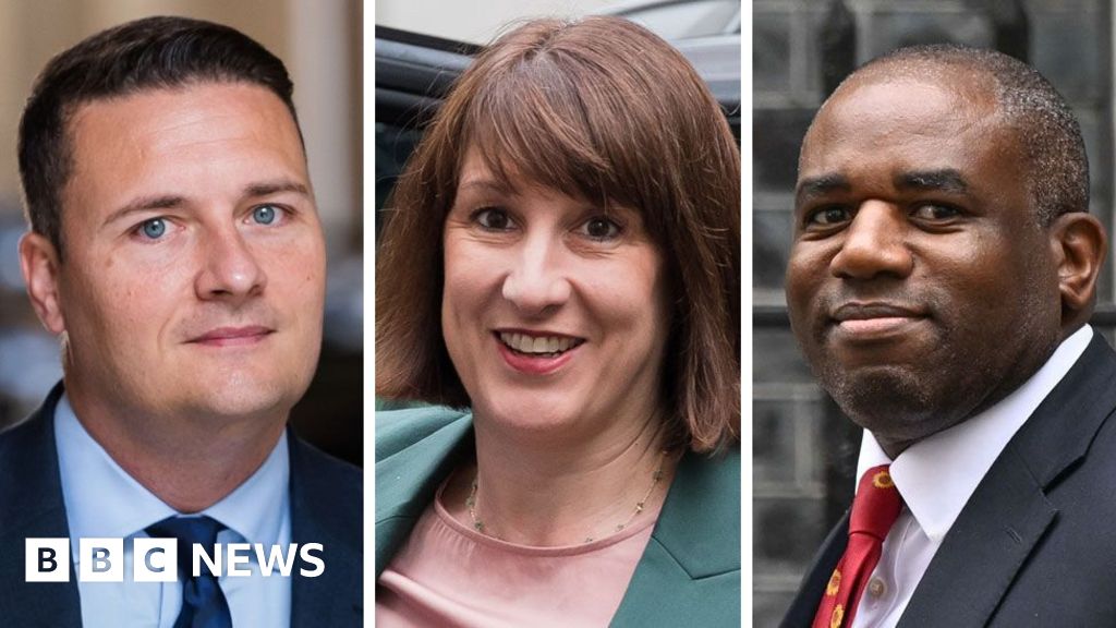 Composite image of Wes Streeting, Rachel Reeves and David Lammy