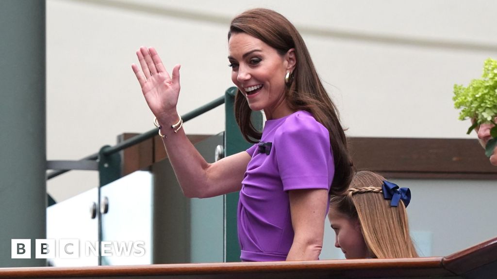 Wimbledon: Kate at Centre Court for men’s singles final